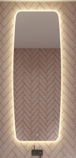 Зеркало с холодной подсветкой Art&Max Forli 50x120см AM-For-500-1200-DS-F